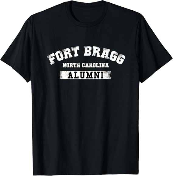 U.S. Army Fort Bragg Alumni TShirt Clothing